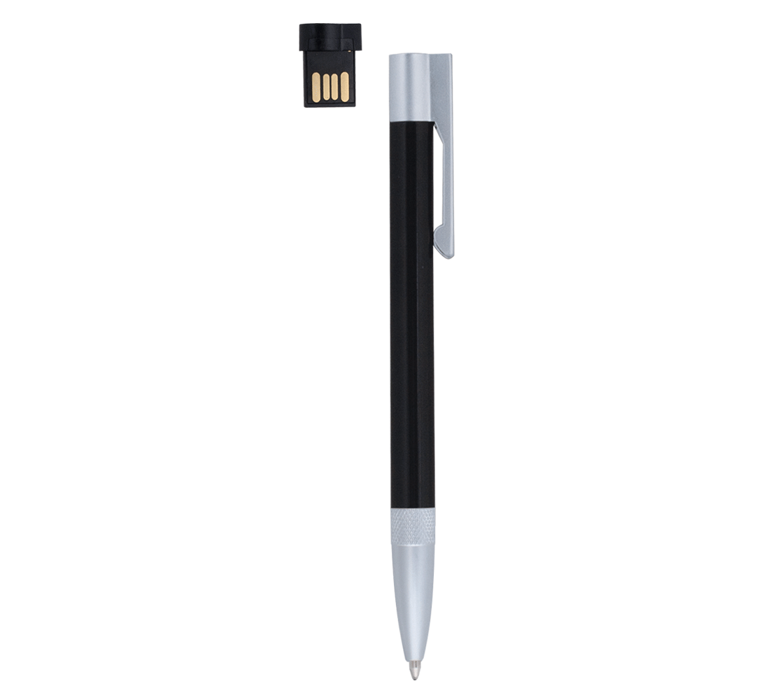 Химикалка с гел мастило и USB -64GB