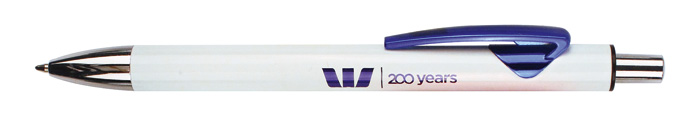 Химикалка с цветен клипс Siera