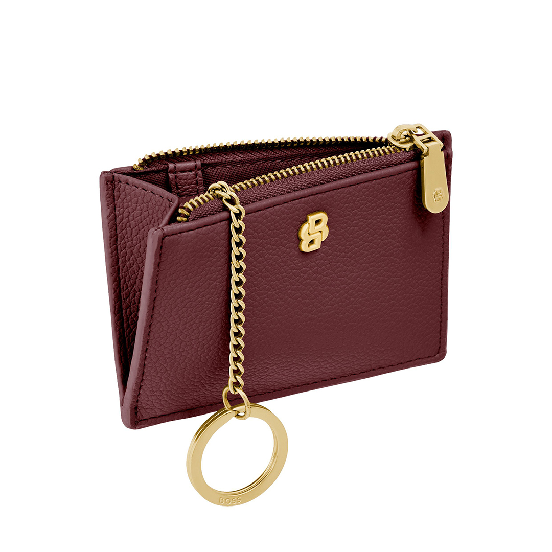 Дамско портмоне за карти Signature Lady Burgundy
